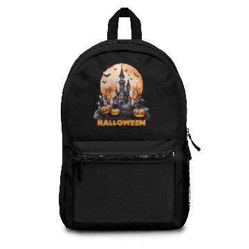 Discover Halloween pumpkin Backpacks