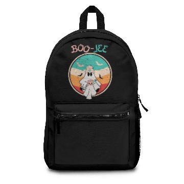 Discover Cute ghost boo-jee Retro Halloween Backpacks