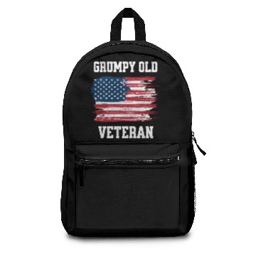 Discover grumpy old veteran Backpacks