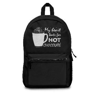 Discover Funny Hot Chocolate Saying Cacao Backpacks
