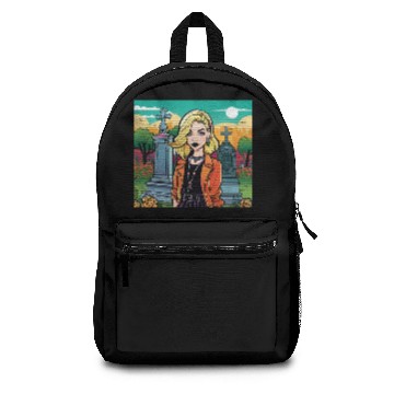 Discover 90s Anime Goth Girl Backpacks