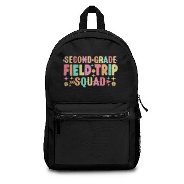 Discover 2nd Second Grade Field Trip Squad Matching Backpacks
