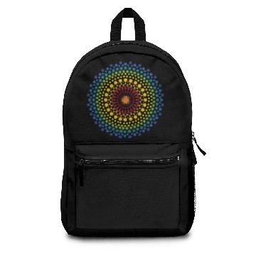 Discover Rainbow Mandala Dotted Backpacks