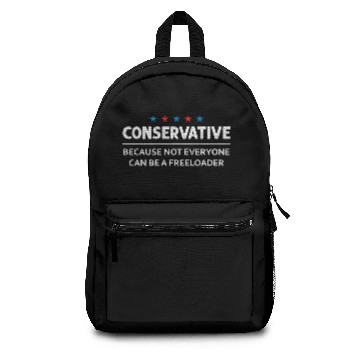 Discover Conservative Republican Freeloader Backpacks