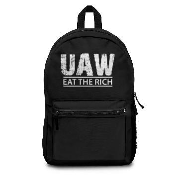 Discover UAW eat the Rich Backpacks