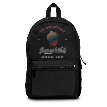 Discover Unpredictable bleeding heart (Clean Style) Backpacks