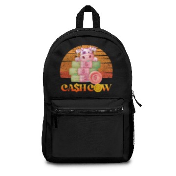 Discover Cash Cow Art 1 Backpacks