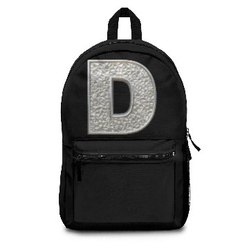 Discover D, letter, letter D, initial, initial D, monogram, Backpacks