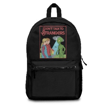 Discover Don't Talk To Strangers Ufo Alien Backpacks