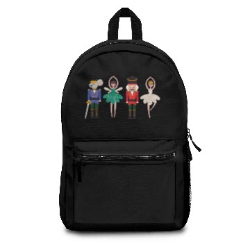 Discover Nutcracker Ballet Funny Christmas Nutcracker Backpacks