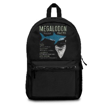 Discover Megalodon Facts Backpacks