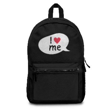 Discover I love me affirmation Backpacks