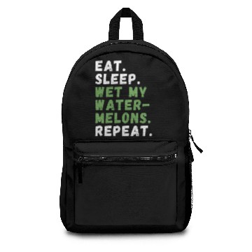 Discover Melon Lover Watermelon Growing Hobby Backpacks