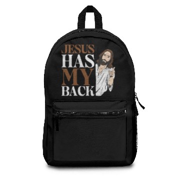 Discover Jesus Has My Back 17 Backpacks