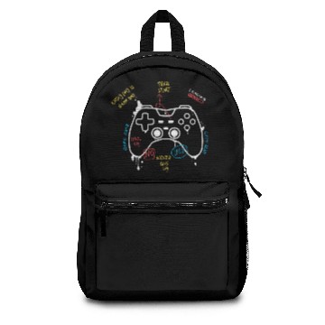 Discover PlayStation Remote controller white Backpacks