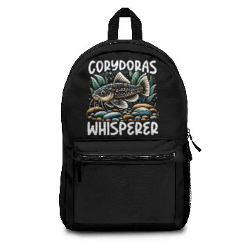 Discover Corydoras Catfish Fish Lover Freshwater Aquarium Backpacks