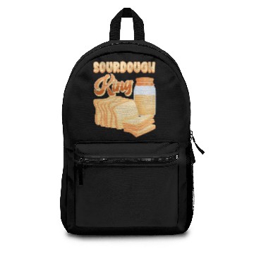 Discover Bread Lover Sourdough King Bread Baking Backpacks