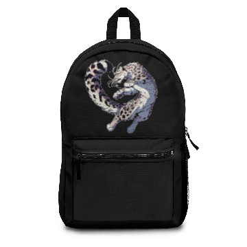 Discover Snow Leopard Leopard White Leopard Backpacks