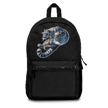 Discover Snow Leopard Leopard White Leopard Backpacks