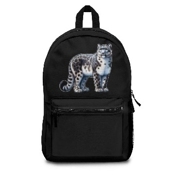 Discover Snow Leopard Leopard White Leopard Backpacks