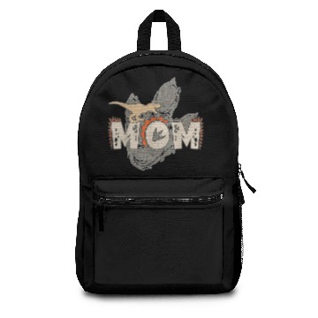 Discover Mamasaurus Footprint Mom Backpacks