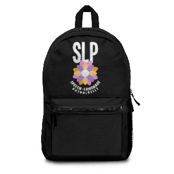 Discover SLP Speech Therapist Speech Language Pathologist Backpacks