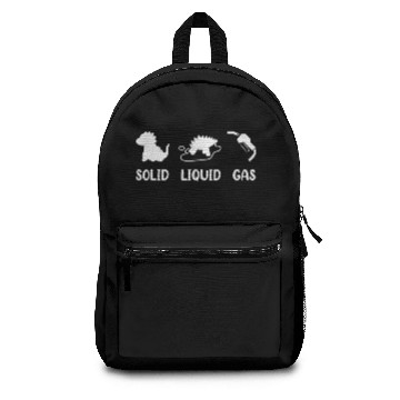 Discover Solid Liquid Gas Dinosaurs Fuel Evolution Backpacks