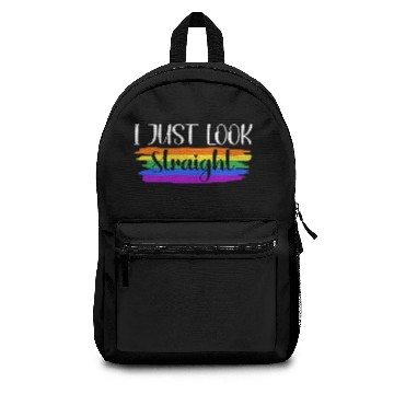 Discover I Just Look Straight Backpacks