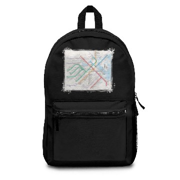 Discover Boston Subway Map United States - Subway Backpacks