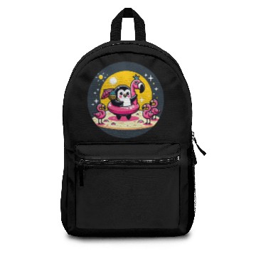 Discover Penguin Flamingo Beach Bash Backpacks