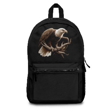 Discover Standing Bald Eagle Backpacks