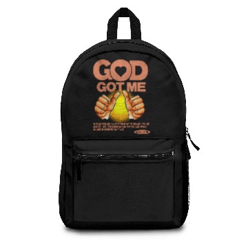 Discover God Got Me Isaiah 4110 Bible Verse Backpacks