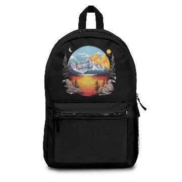 Discover banff sunshine Backpacks
