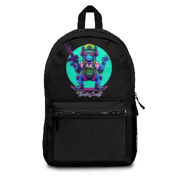 Discover 03 hand signal Funky Monkey Skateboard Operator Backpacks