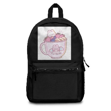 Discover Bunny cereal bowl Backpacks