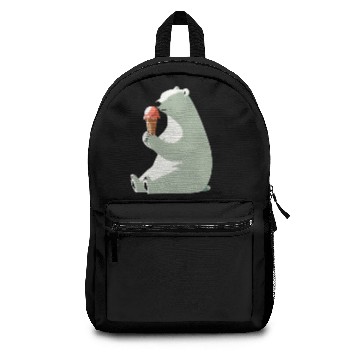 Discover Polar Bear with Ice Cream Backpacks
