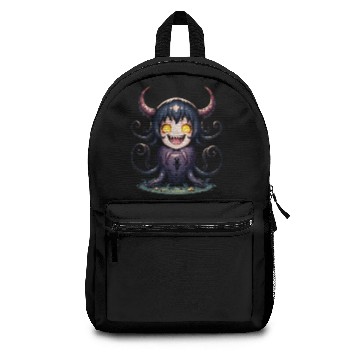 Discover Creepy Cute Eldritch Horror Monster Art Backpacks