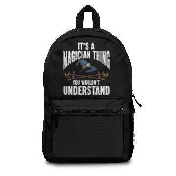 Discover Funny Magician Magic Backpacks