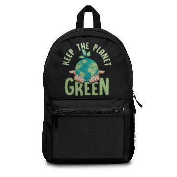 Discover Keep The Planet Green Planet Earth Day Backpacks