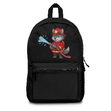 Discover Furry fireman Backpacks