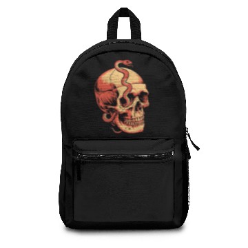 Discover Serpent Skull – Gothic Venom Death Design Backpacks
