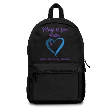 Discover Better Hearing Speech Month Communication Health Backpacks