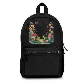 Discover Magical Cottagecore Nature Scene Backpacks