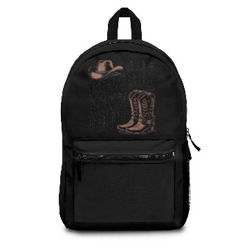 Discover Cowboy Loyal Friend Quote Design Backpacks