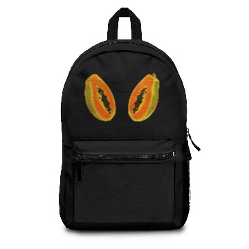 Discover papaya fruit cut half - digital Backpacks