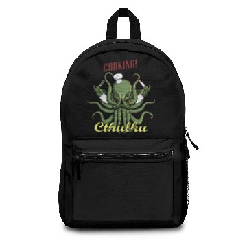 Discover Cooking with Cthulhu Backpacks