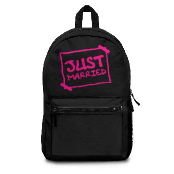 Discover Just Married Notice Backpacks