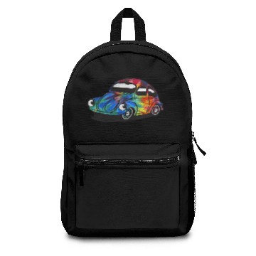 Discover Volkswagen Beetle Bug Classic Style Psychedelic Backpacks