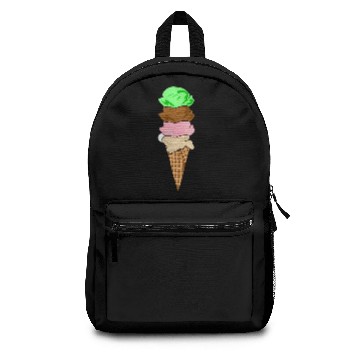 Discover Ice Cream Cones Ff Menu Backpacks