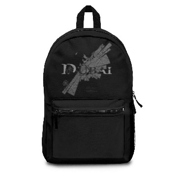 Discover Dubai Map Backpacks